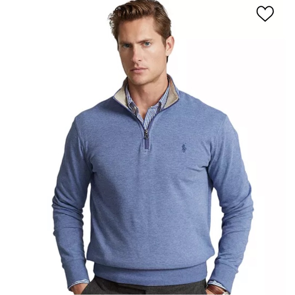 Men's Polo Ralph Lauren Luxury sweater. Size S. Like new. Worn only once.